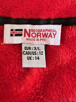 FUNKČNÁ MIKINA zn.GEOGRAPHICAL NORWAY č.L - 2