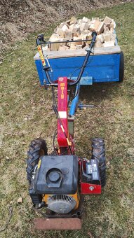 dvojkolesový malotraktor - záhradná fréza - 2