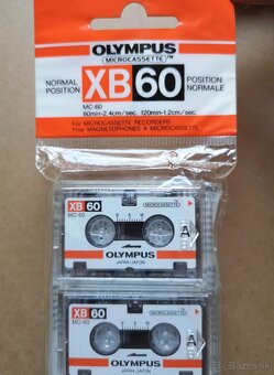 OLYMPUS XB60 MC-60 mikrokazetové pásky (3ks balenie) - 2