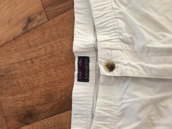 NOVÉ GANT originál snehobiele pánske capri nohavice XL - 2