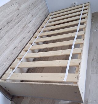 Rám postele+Rošt 90x200 Jednolôžková - 2