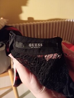 Dlhé dámske čierne šaty GUESS - 2