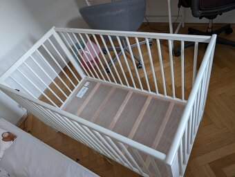 Detska postielka IKEA Gulliver a Segum matrac - 2