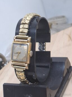 Predám funkčné dámske starožitné hodinky LACO 17 jewels 20 m - 2