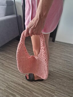 Handmade - pletena taska - 2