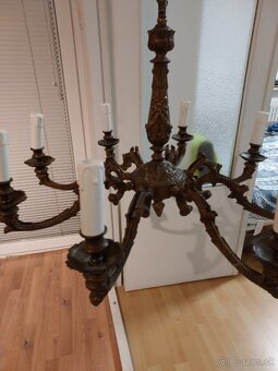 Mosadzný luster - 2