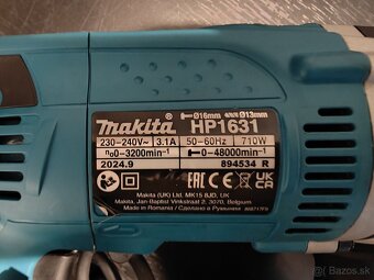 Príklepová vŕtačka MAKITA HP1631 - 2