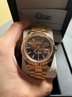 Orian - Seiko Mod DayDate Rosegold - 2