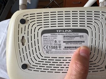 TP-Link TL-WR843ND – WiFi router s adaptérom - 2