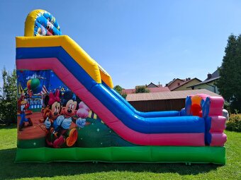 Skakaci hrad 6x3x6 m - Micky Mouse - 2