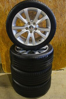 17"..5x112 r17...OEM....ŠKODA...TRIFID.....LETNA SADA - 2