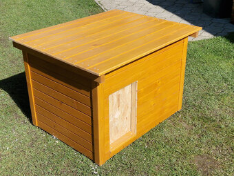 Búda pre psa 100 x 80 výška 66 Zateplena - 2