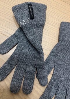 Armani rukavice M - L šedé - 2