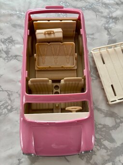 Sylvanian family Rodinné auto ružové Van - 2