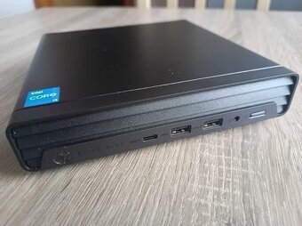 HP Elite Mini 600 G9 Jet Black - zaruka 11/2027+DVDRW mechan - 2