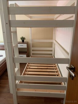 Poschodova postel 90x200 /drevena - 2