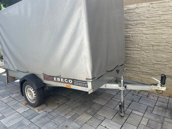 Predám EBECO NB2.5 nebrzdený s konštrukciou a plachtou 150cm - 2