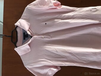 TOMMY HILFIGER originál pudrove damske polotricko L - 2