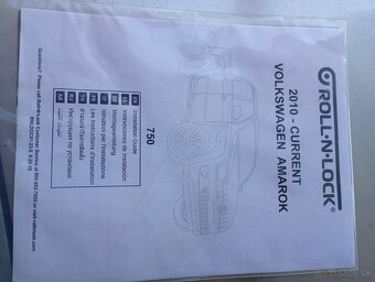 VW amarok roleta kufra - 2