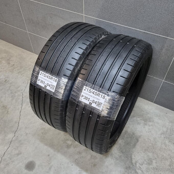Letné pneumatiky 215/45 R18 GOODYEAR DOT0821 - 2