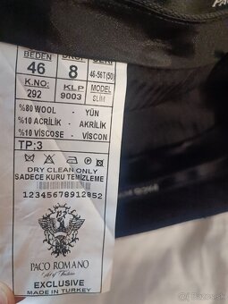 Predám sako Paco Romano - 2
