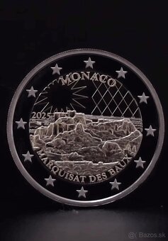 Monako 2€ 2025 - Baux - 2