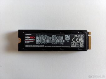 Samsung 980 PRO 2TB Heatsink, M.2 2280, NVMe - 2