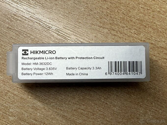 Predám batérie typu 18650 od Hikmicro - 2