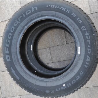 Pneumatiky 4ks nové zimné 205/65 R15 - 2