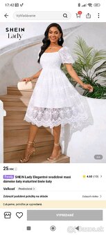 Čipkované šaty - 2