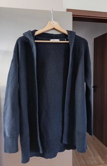 Esprit tmavo modrý navy cardigan M - 2