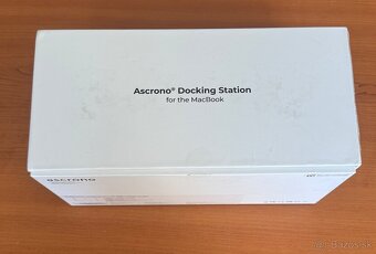 Ascrono MacBook Docking Station - nabíjacia stanica - 2