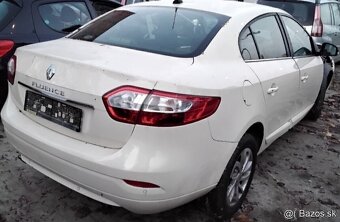 Renault Fluence 1.5 dCi 2012 predám MOTOR K9KG8, DVERE, TRYS - 2