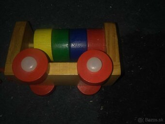 Drevený vláčik na rekonštrukciu - 2