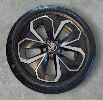Elektrony kolesa 16 5x100 Skoda Fabia 185/55/16 - 2