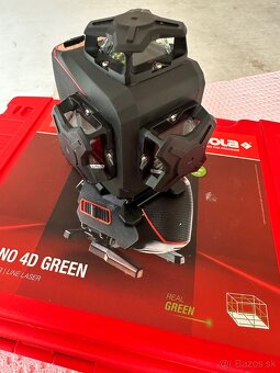 Krížový líniový laser SOLA Plano 4D green - zelený - 2