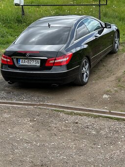 Mercedes E350 CDI coupe - 2