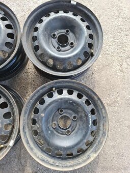 4x100 R14 plechové disky Opel Corsa D - 2