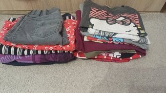 Balík oblečenia dievčatko 134-140 19ks - 2