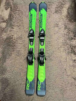Lyže Elan RC 120cm + palice Leki 95cm - 2