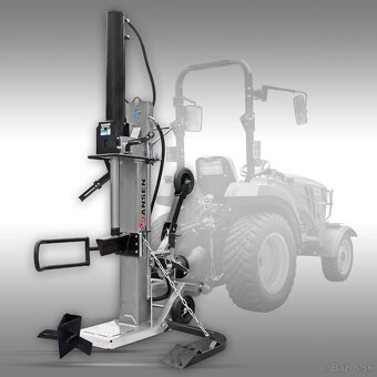 Štiepačka dreva Jansen TS-30, 30 t (PTO), stojaca, so zdvihá - 2