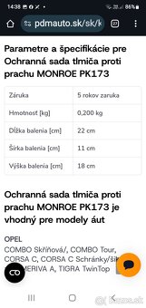 Ochrana tlmica proti prachu PK173 - 2