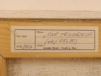 Obraz Jaromír Hynšt, Žně přicházejí, olej plátno 52x67 - 2