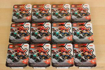 LEGO 71049 Sběratelská závodní auta F1 - kompletní série - 2