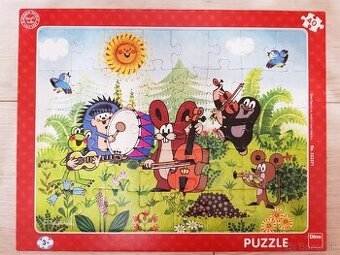 Detské puzzle na podložke - 2