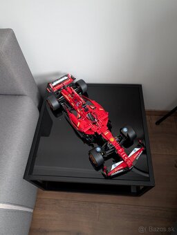 Konferenčný stolík kov/sklo - 2