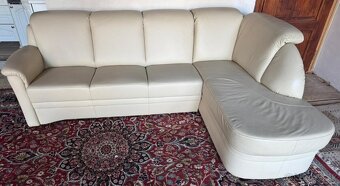 Kožená rohová sedačka, 5249 - 2