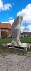 Kamenná socha do záhrady 120 cm - 2