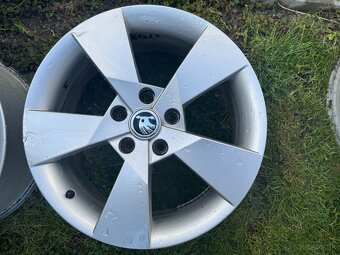 Originál elektróny škoda R17 5x112 - 2