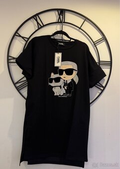 Šaty Karl Lagerfeld čierne - 2